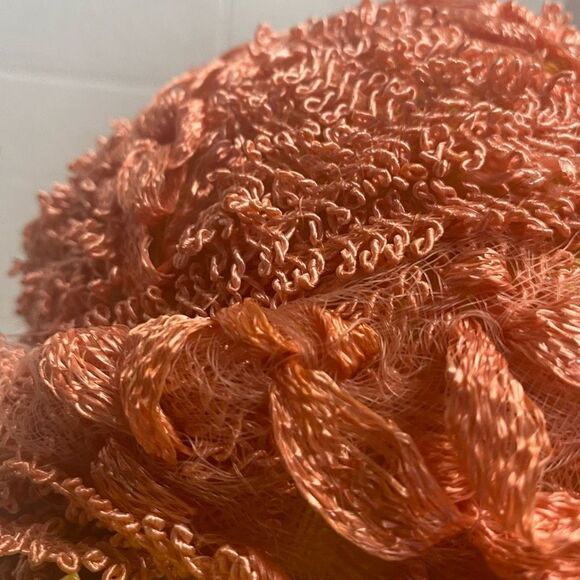 FORM’E‎ MILLINERY Women’s Vintage Style Hat Yellow Orange - Picture 7 of 12